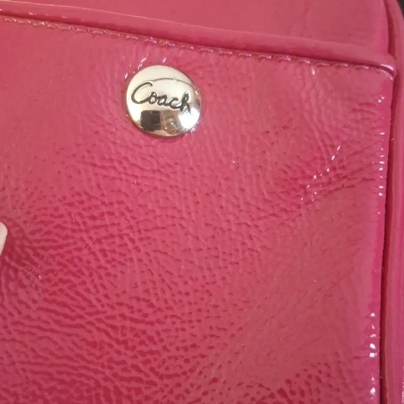 Coach Pink Mini Wristlet - Picture 4 of 5